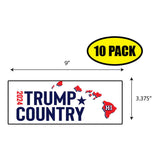 Trump Country Hawaii Sticker
