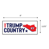 Trump Country Kentucky Sticker