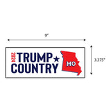 Trump Country Missouri 2024 Sticker
