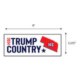 Trump Country Nebraska 2024 Sticker