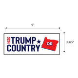 Trump Country Oregon 2024 Sticker
