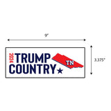 Trump Country Tennessee 2024 Sticker