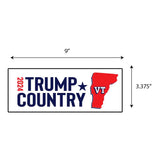 Trump Country Vermont 2024 Sticker