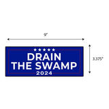 Trump Drain The Swamp 2024 Sticker