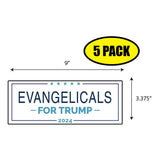 Trump Evangelicals 2024 Sticker