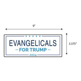 Trump Evangelicals 2024 Sticker