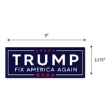 Trump Fix America Again 2024 Sticker