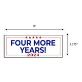 Trump Four More Years 2024 Sticker