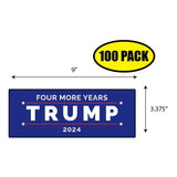 Trump Four More Years 2024 Sticker