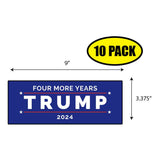 Trump Four More Years 2024 Sticker