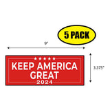 Keep America Great 2024 Sticker