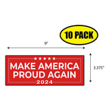 Trump Make America Proud 2024 Sticker