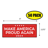 Trump Make America Proud 2024 Sticker