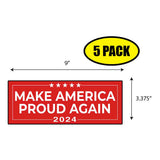 Trump Make America Proud 2024 Sticker