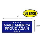 Trump Make America Proud Again Sticker