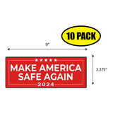 Trump Make America Safe Sticker
