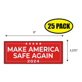 Trump Make America Safe Sticker