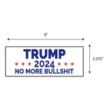 Trump No More Bull Shit 2024 Sticker
