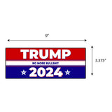 Trump No More Bull Shit 2024 Sticker