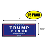 Trump Pence Official 2024 Sticker