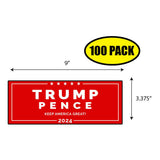 Trump Pence Official 2024 Sticker