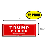 Trump Pence Official 2024 Sticker