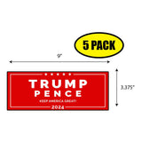 Trump Pence Official 2024 Sticker