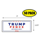 Trump Pence Official 2024 Sticker