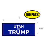 Utah For Trump Sticker