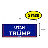 Utah For Trump Sticker