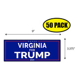 Virginia For Trump Sticker