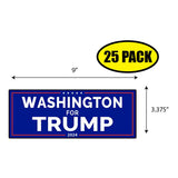 Washington For Trump Sticker