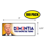 Biden Dementia Sticker