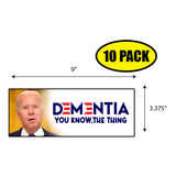 Biden Dementia Sticker