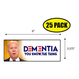 Biden Dementia Sticker