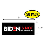Biden Is Not My President Sticker