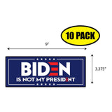 Biden Is Not My President Sticker