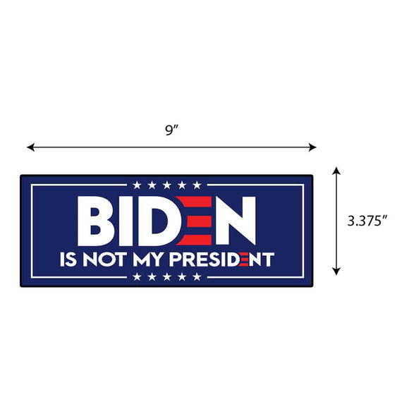 Biden Is Not My President Sticker