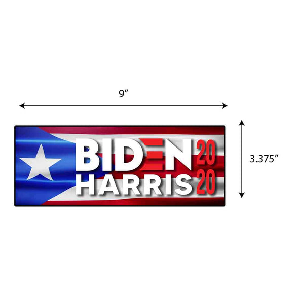 Biden Harris 2020 Puerto Rico Sticker