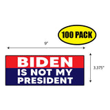 Biden Is Not My President Sticker