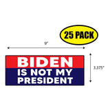 Biden Is Not My President Sticker
