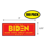 Biden Make China Great Again Sticker