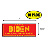Biden Make China Great Again Sticker