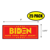 Biden Make China Great Again Sticker