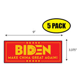 Biden Make China Great Again Sticker