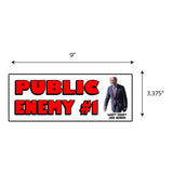 Biden Public Enemy #1 Sticker