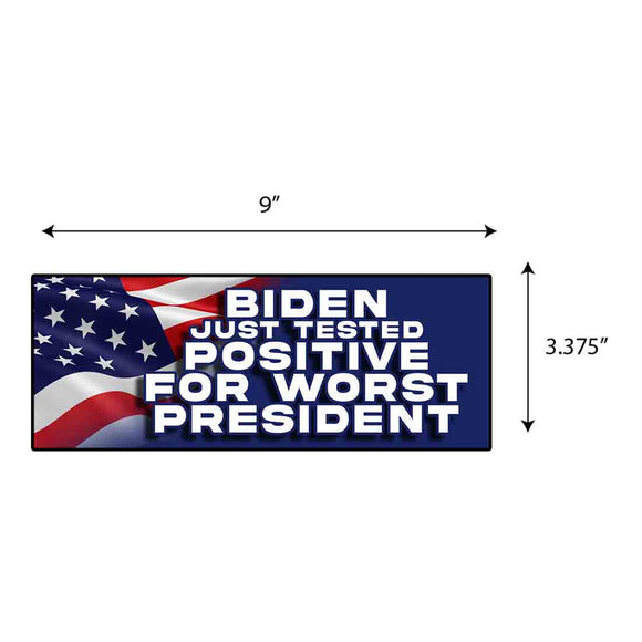 Biden Tested Positive Sticker