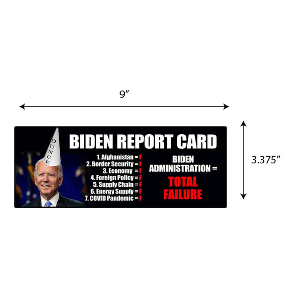 Biden Total Failure Sticker