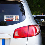Clueless Joe Biden Sticker