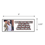 FJB Biden Dope Debt Sticker